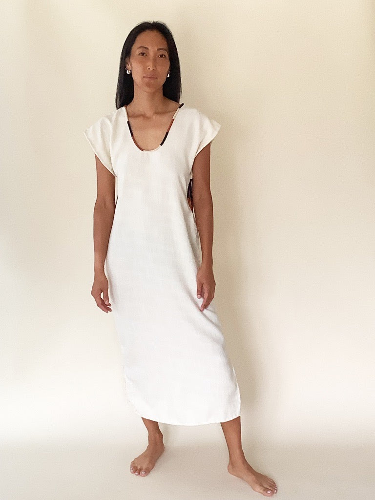 Cecille Dress in Ivory Boucle / SOLD OUT